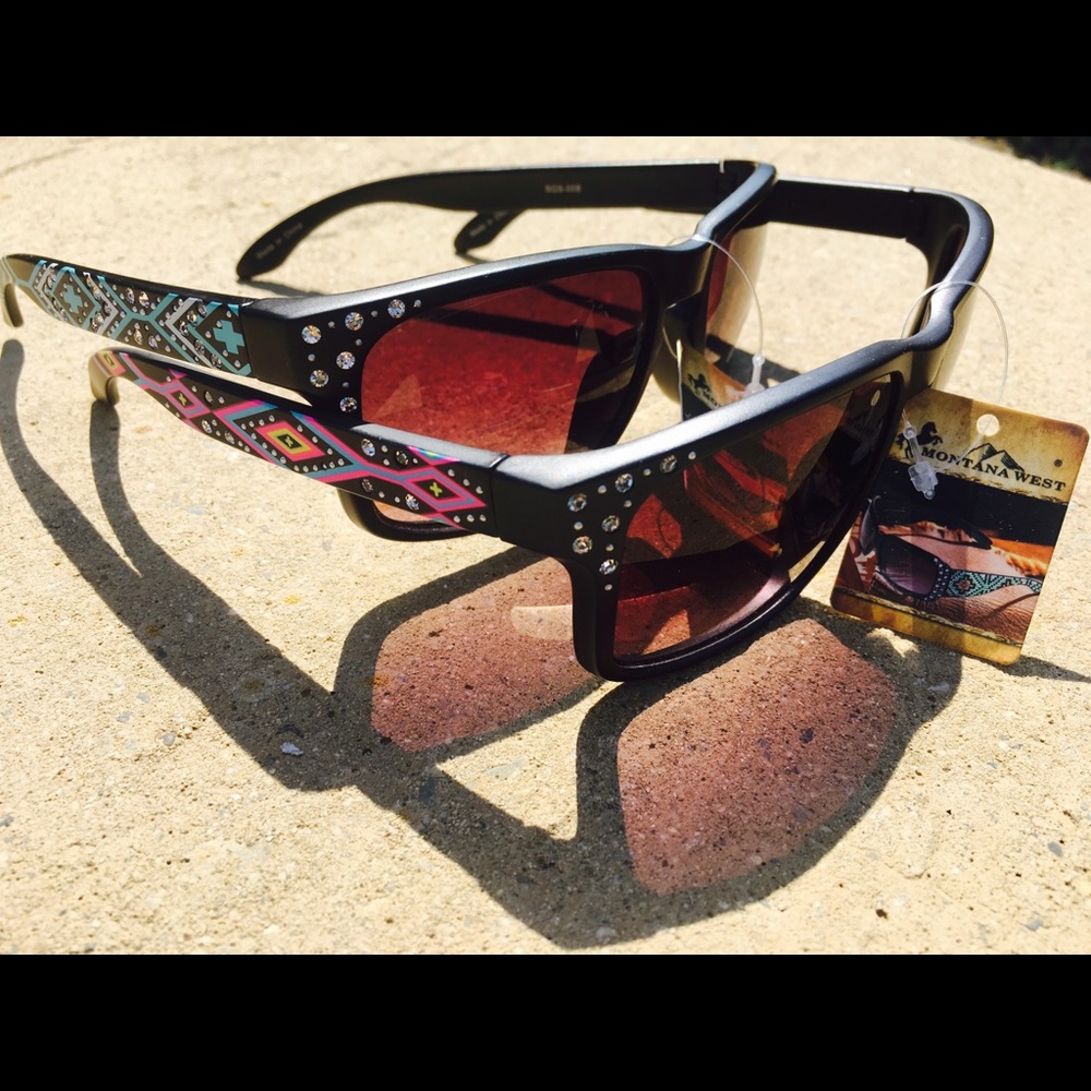 Montana West Aztec Sunglasses (2 pairs)